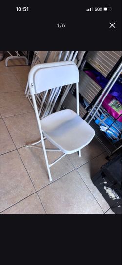White party chairs