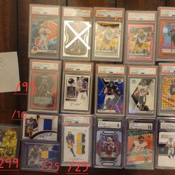 Graded Sports Cards ! Hot And High End rookie Cards!