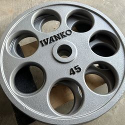 Ivanko Revolver Olympic Weight Plates LIKE NEW (check Profile For More Weights) 