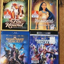 Disney/Marvel Movie Bundle Blu-Ray