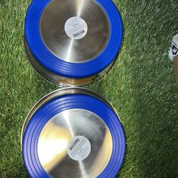 OurPets Stainless Steel Bowl Skid-Proof Water & Food Bowl For Dogs {2 pack}