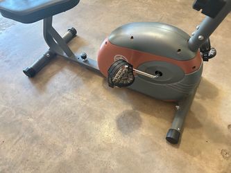 Marcy recumbent bike