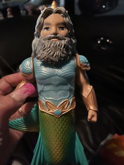 Disney Live Action Little Mermaid King Triton Figure