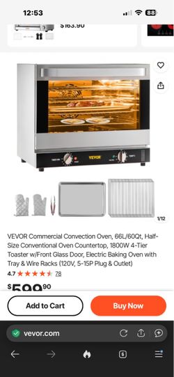 Vevor Commercial Convection Oven