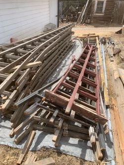Vintage Orchard Ladders