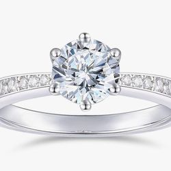 Moissanite Ring