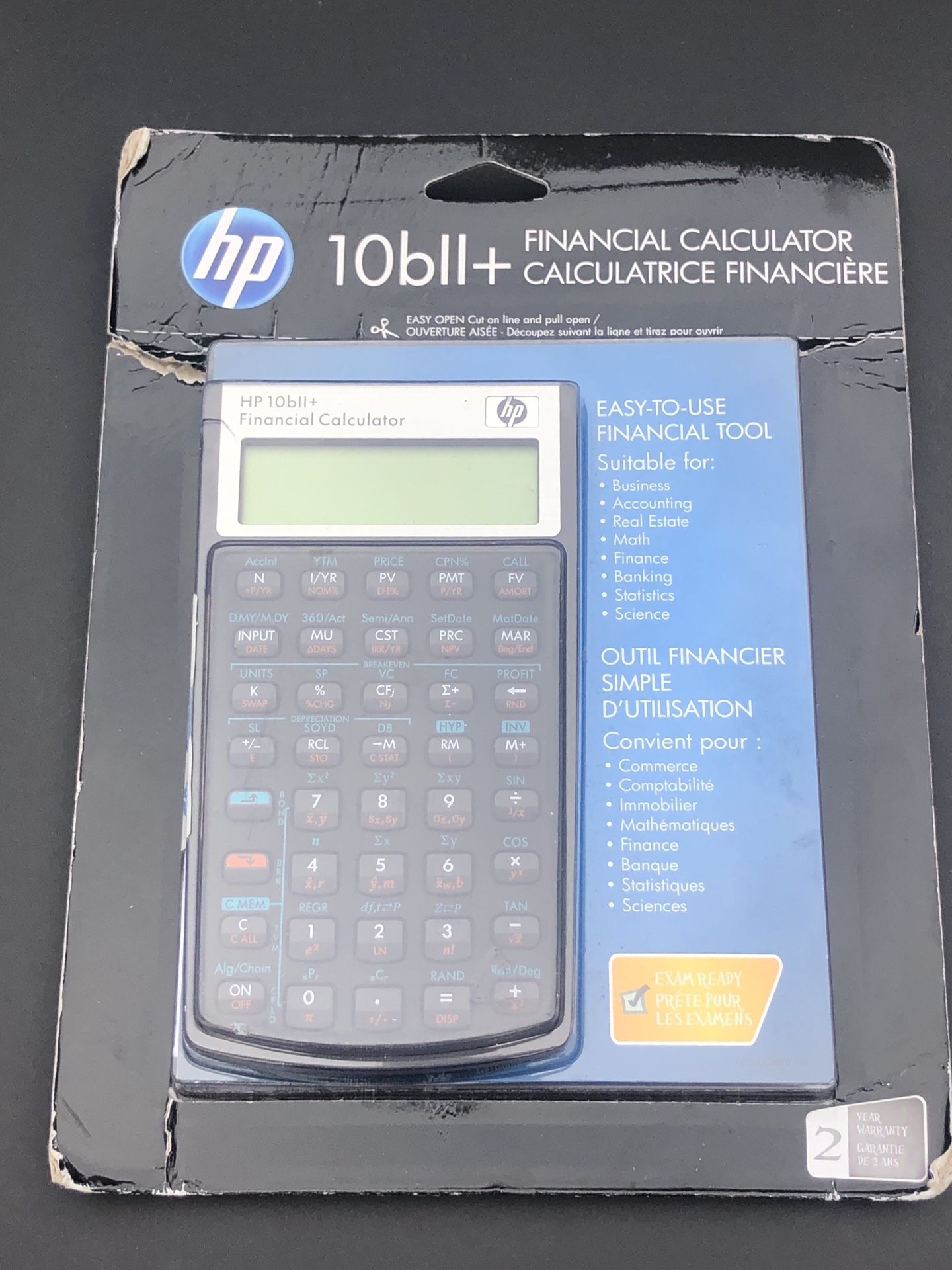 HP 10bII+ Financial Calculator for Sale in Houston, TX - OfferUp