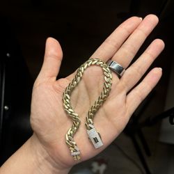 10K Monaco Classic Gold Bracelet