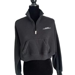 Hollister Crop Hoodie Sweatshirt M Women’s 