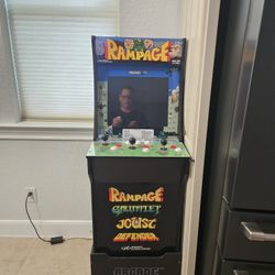 Arcade1Up Rampage Midway Classic Arcade Cabinet with Riser - Excellent Condition! San Antonio Pickup