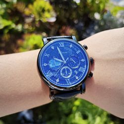 2024 New Fashion Luxury Watches Waterproof Quartz Wristwatches Leather Strap Watch Business Casual Clock Luminous