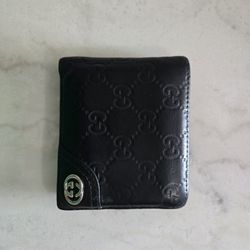 Gucci Leather Debossed Wallet