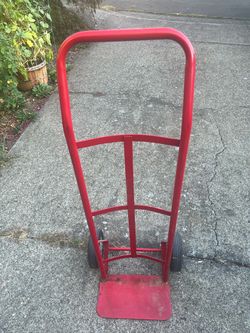 Rent-Red Steel Hand Truck Dolly