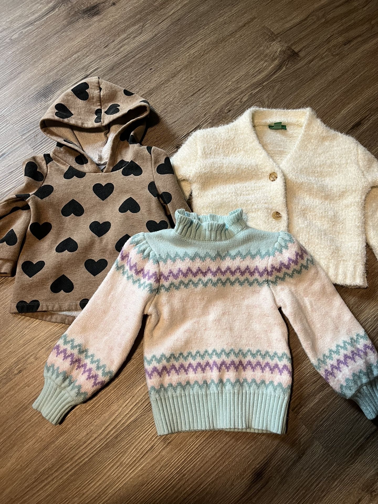 Girls 2T Sweater Bundle