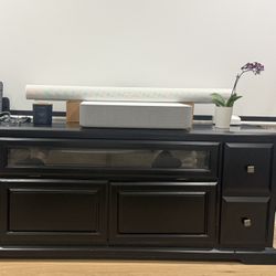 TV Stand Entertainment Center With Storage 