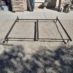 Queen King Or California King Size Metal Bed Frame