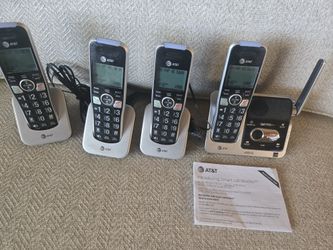 AT&T BL102-4  6.0  4 handset digital answering system 