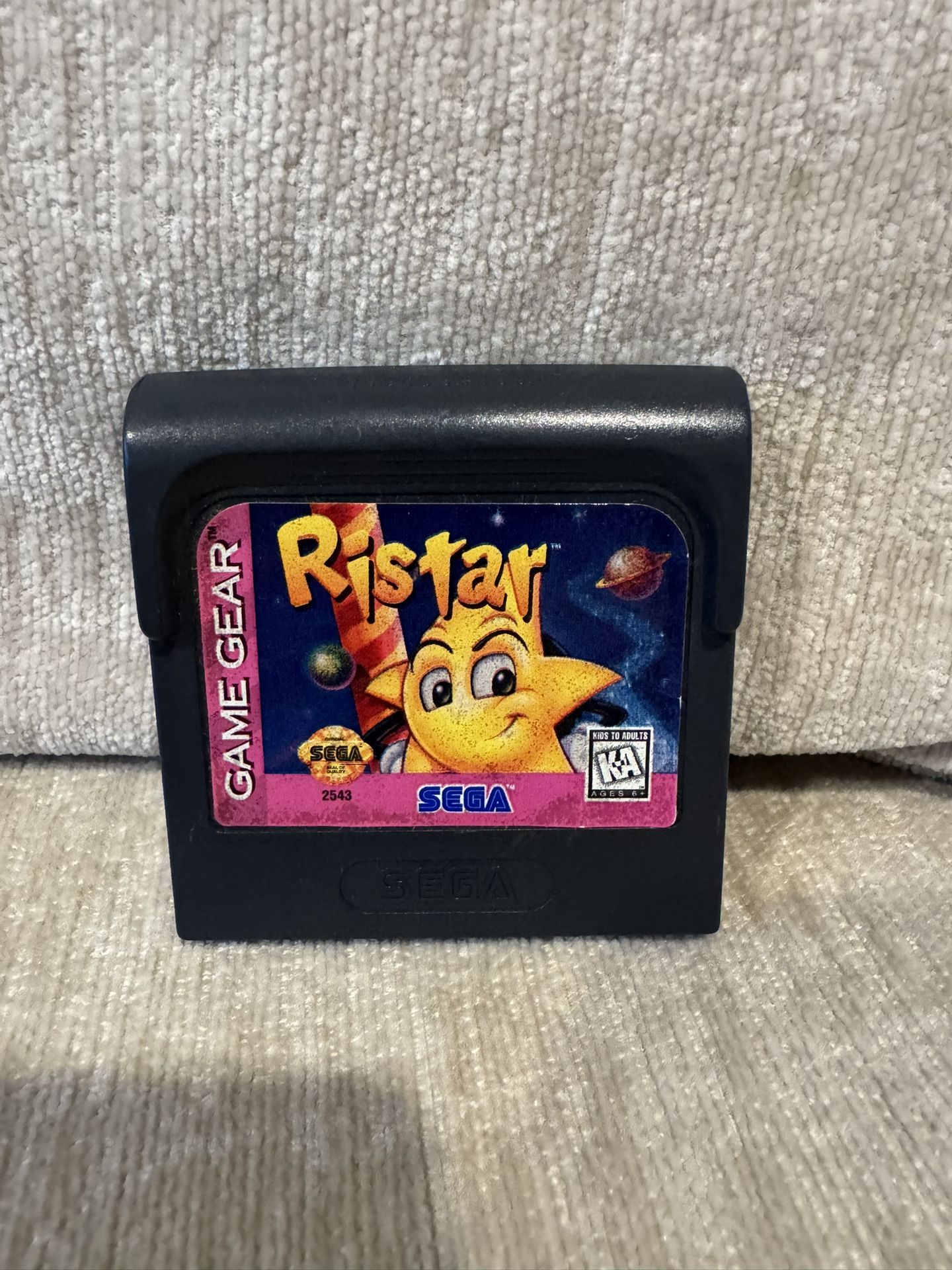 Ristar for Sega Game Gear - Classic Retro Game!