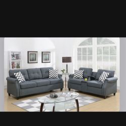 2pc Sofa Set 