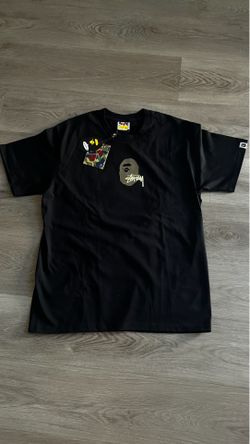 BAPE X STUSSY TEE SHIRT
