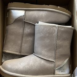 UGG Kids Classic Shimmer Metallic 