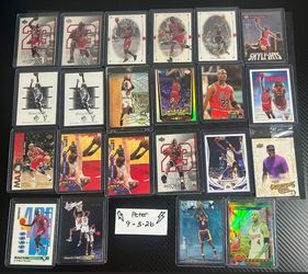 Michael Jordan 22 card lot