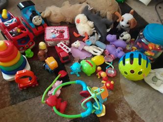 Baby toys and books