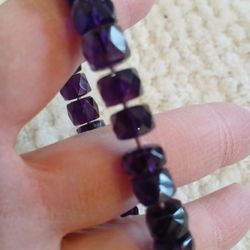 AMETHYST  BRACELET  