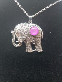 Elephant lovers necklace