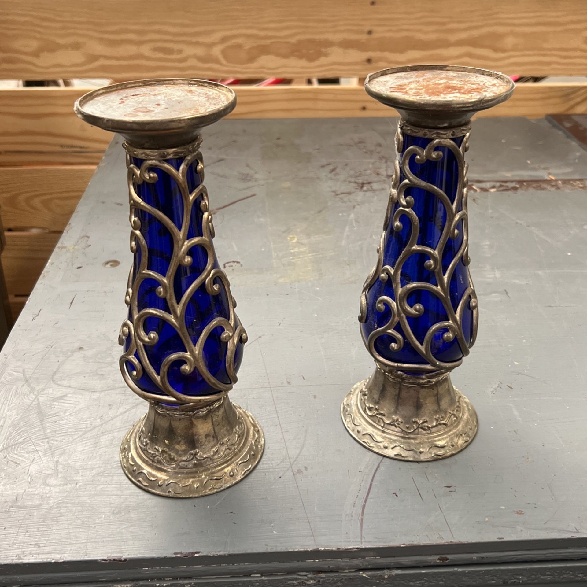 Vintage Candle Holders