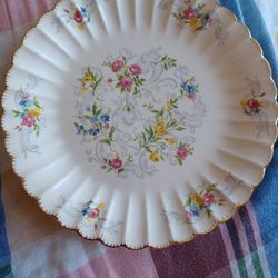 China Antique Plate 22k Gold