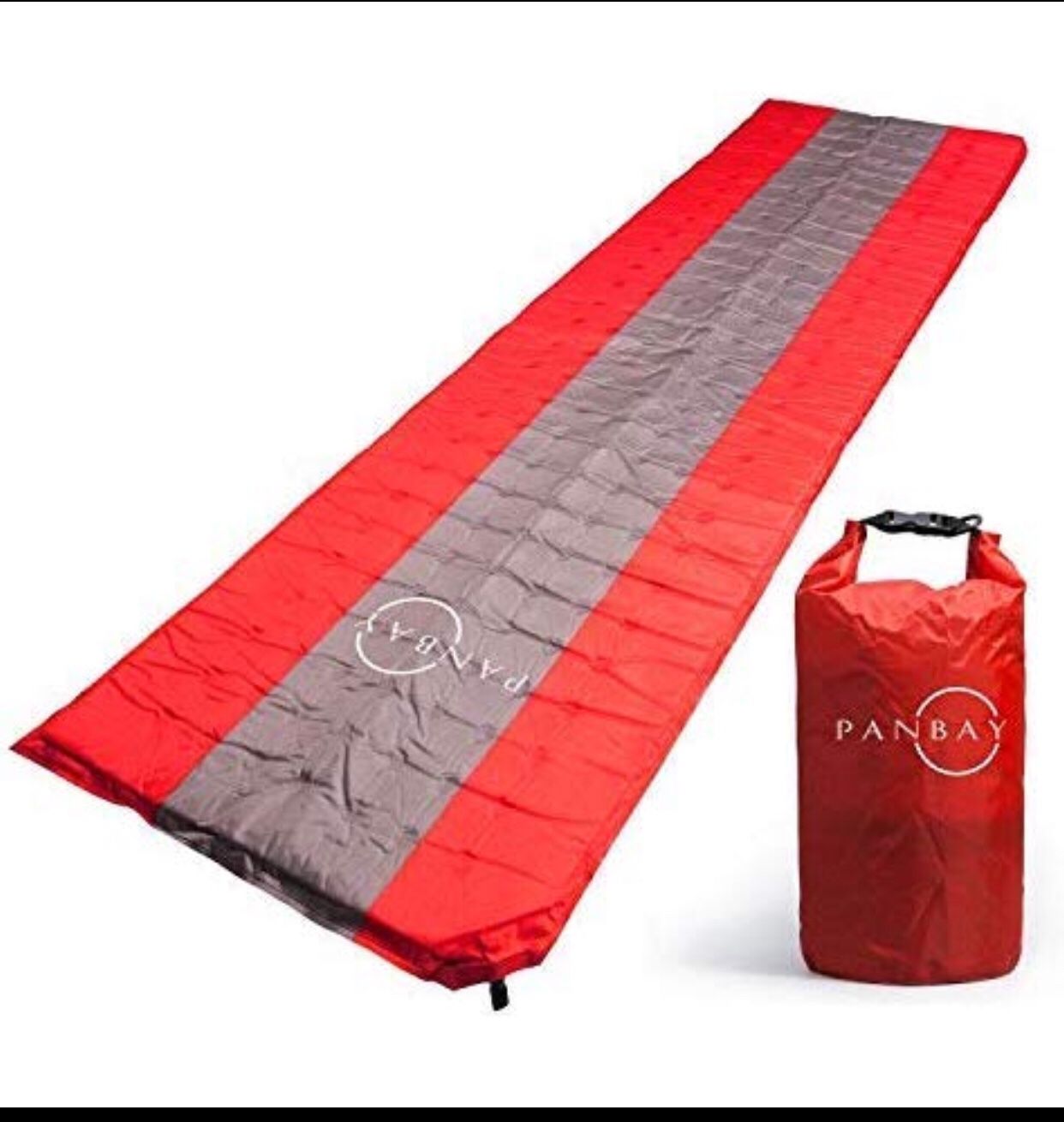 Foldable Ultralight Single Self Inflating Sleeping Pad Mat Inflatable Air Mat Compact for Backpacking, Camping, Travel,Outdoor,Hiking, Camping 