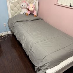Twin Bed Set With Mattress Included 