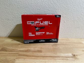 Milwaukee M18 Fuel 4-1/2" / 5" Braking Grinder Paddle Switch Brand New
