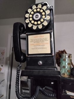 1956 Thomas Collector's Edition wall mounting payphone