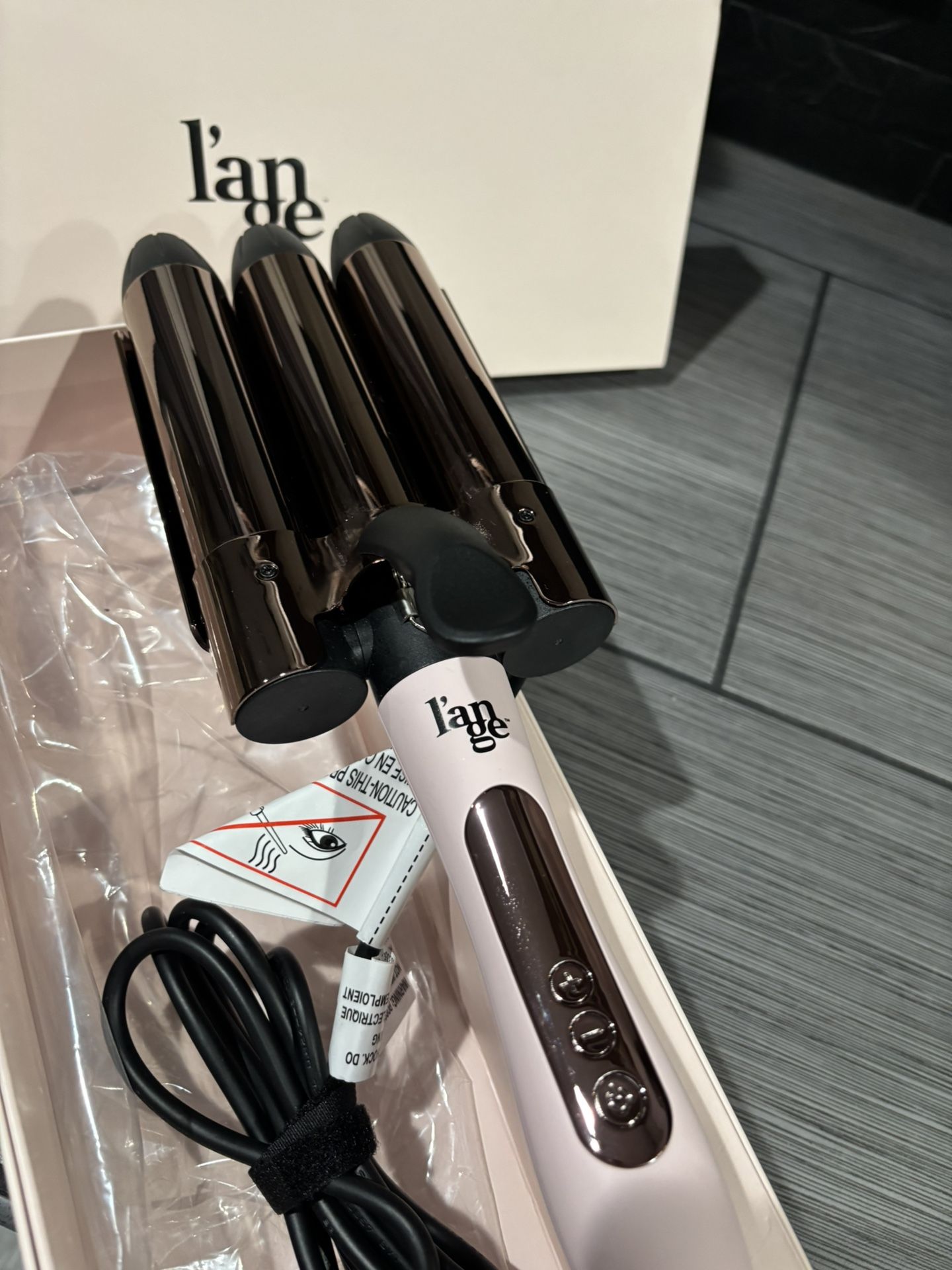 L’ange Titanium Triple Barrel Waving Iron