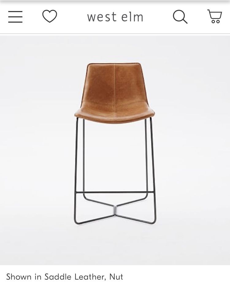 West Elm Counter Height Barstool for Sale in Seattle, WA - OfferUp