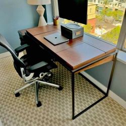 Desk And File Cabinet By Article