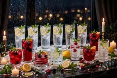 Cristal JG Durand France Set of 6 Highball Glasses NIB - 24% Lead Crystal