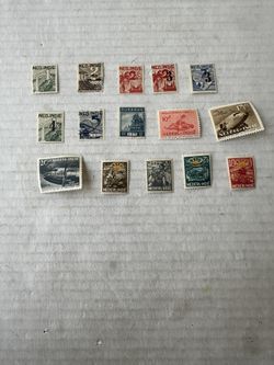 Dutch Indies Collection Of 15 Mint Hinged Stamps 