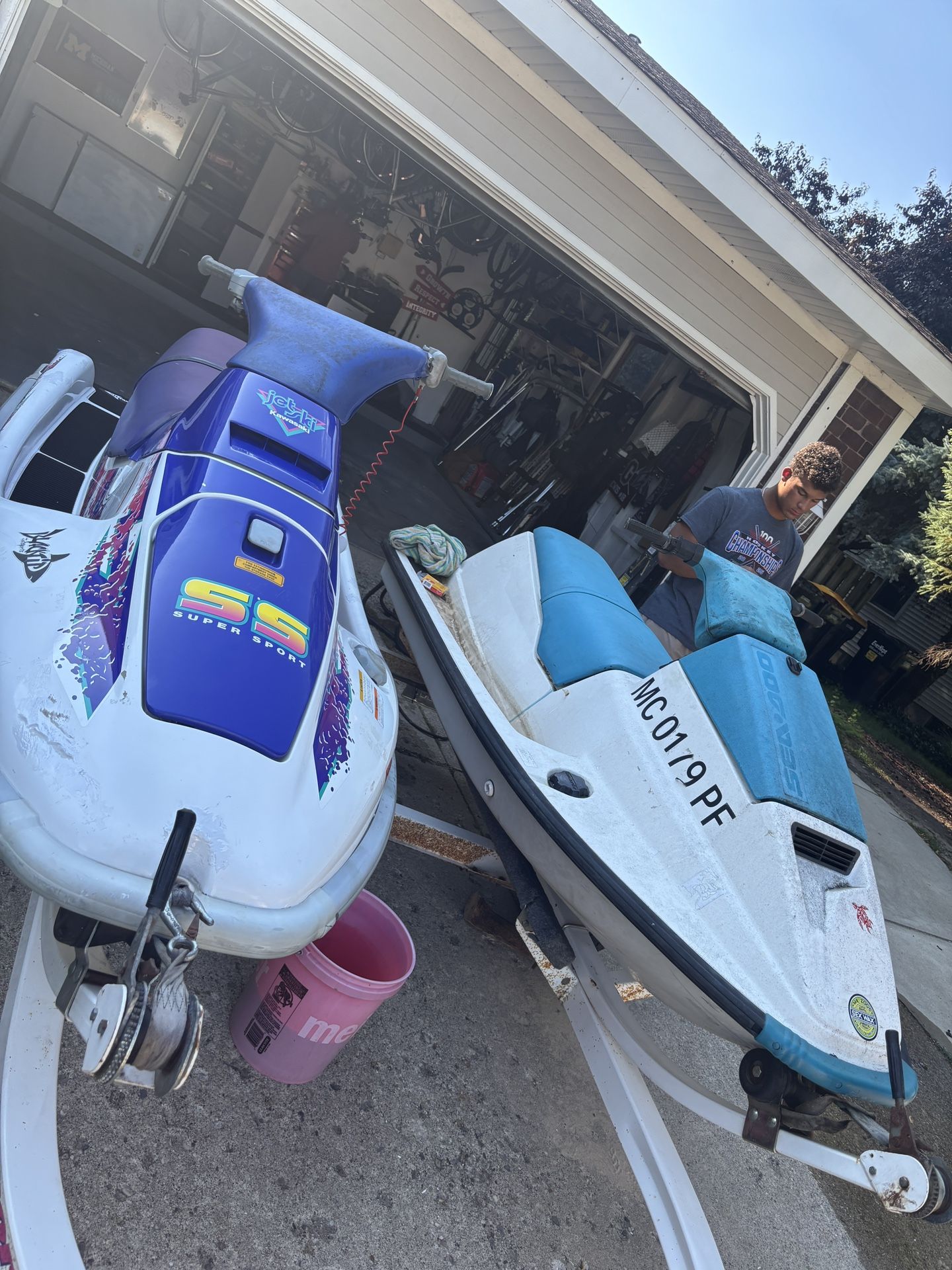 1993 Kawasaki and Sea Doo 750 SS & SP