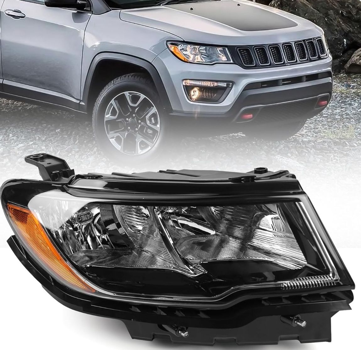 New Jeep Compass 2017-2022 Right Headlight