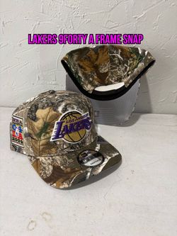 NBA new  era Los Angeles lakers RealTree 2004 all star game patch 9fifty a frame SnapBack hats