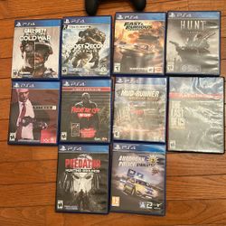 PlayStation Disc Games With Controller 