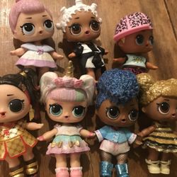 7 LOL dolls