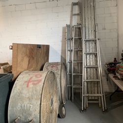 Aluminum Window Cleaning/Washing Sectional Ladders