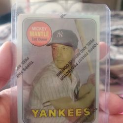 Mickey Mantle Baseball Card 