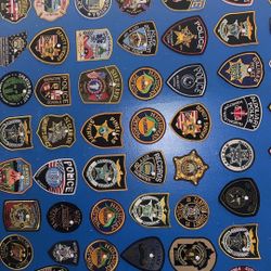 POLICE, FIRE, EMS, MILITARY PATCHES