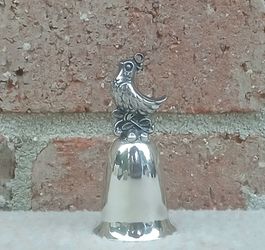 Vintage Reed & Barton Silverplate Twelve Days Of Christmas Partridge Ornament Bell