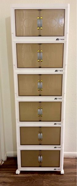 6 Shoe container storage $30